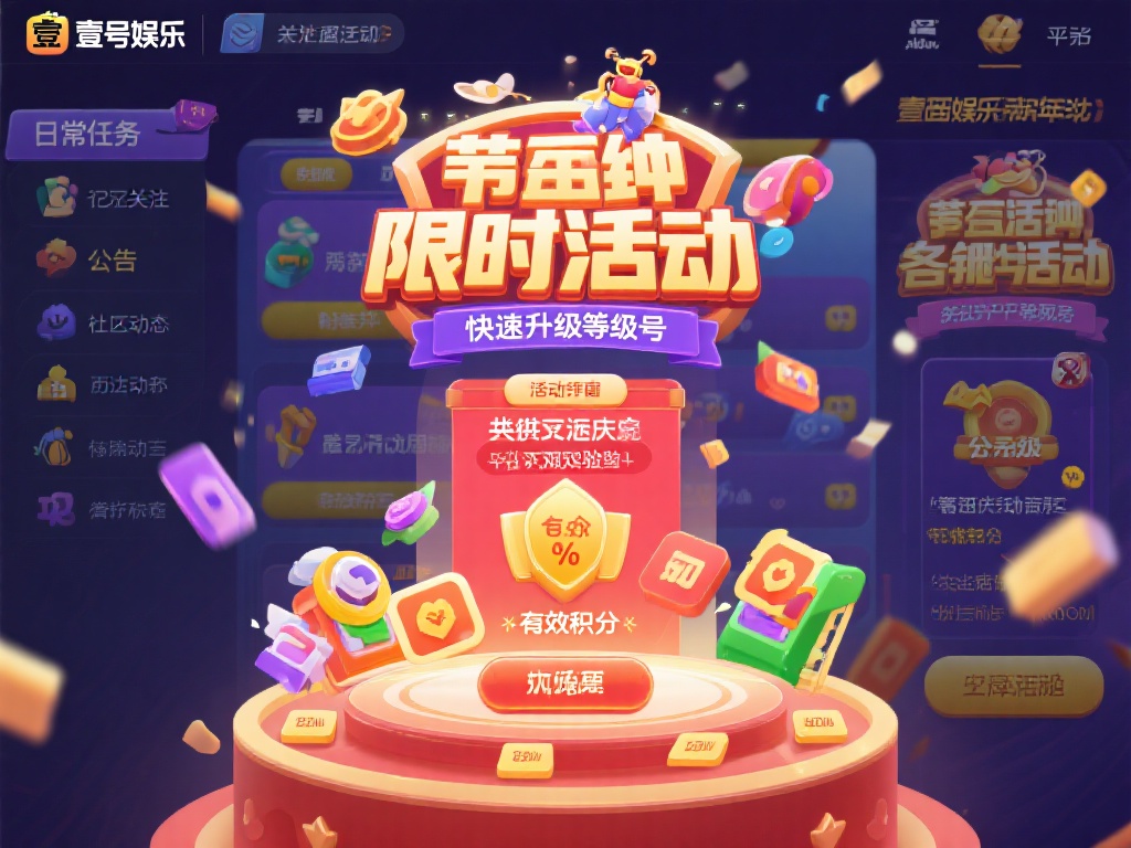 壹号娱乐等级号提升效率的实用小技巧 (壹号娱乐等级号提升效率的实用小技巧大揭秘) 除了日常任务,壹号娱乐还会不定期推出各种限时活动,